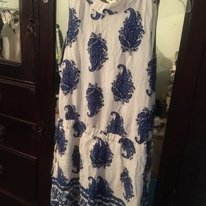 NWT, Blue & White Romper